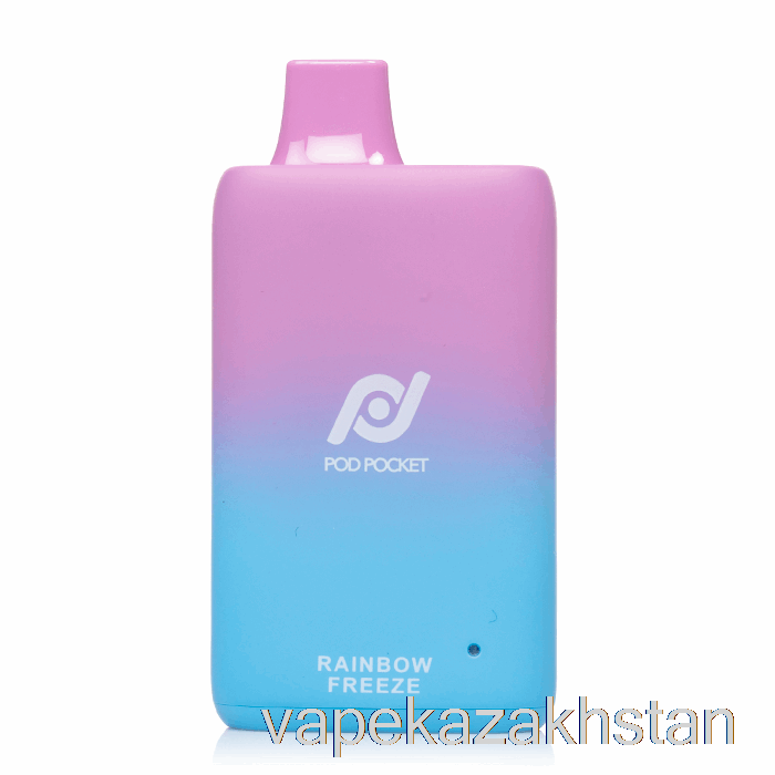 Vape Smoke Pod Pocket 7500 Disposable Rainbow Freeze